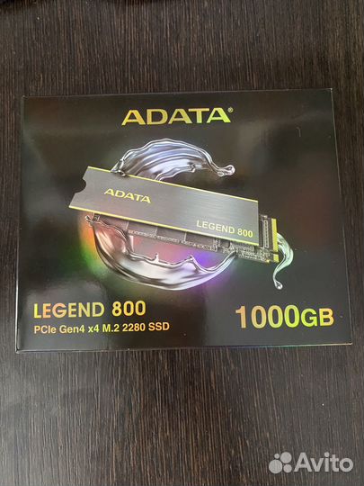 SSD M.2 NVMe - Adata 1 тб M.2 aleg-800-1000GCS