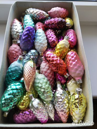 Елочные игрушки СССР