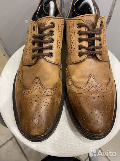 Кожанные Ботинки base london размер 44