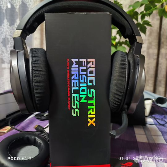 Наушники игровые asus ROG Strix Fusion Wireless