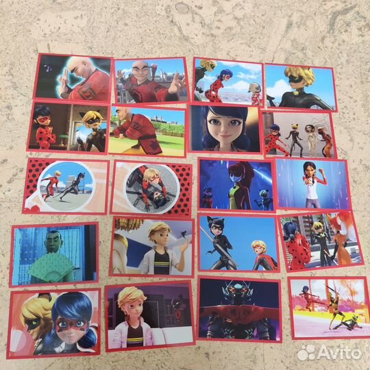 Наклейки леди баг и супер кот для альбома