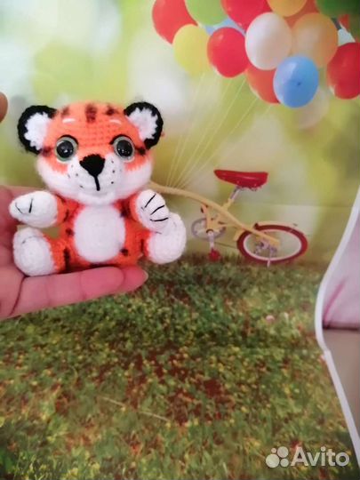 Вязаные игрушки ручной работы