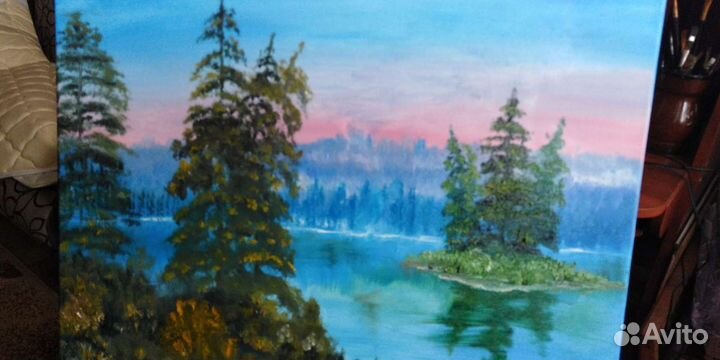 Картина маслом на холсте 40х50 см