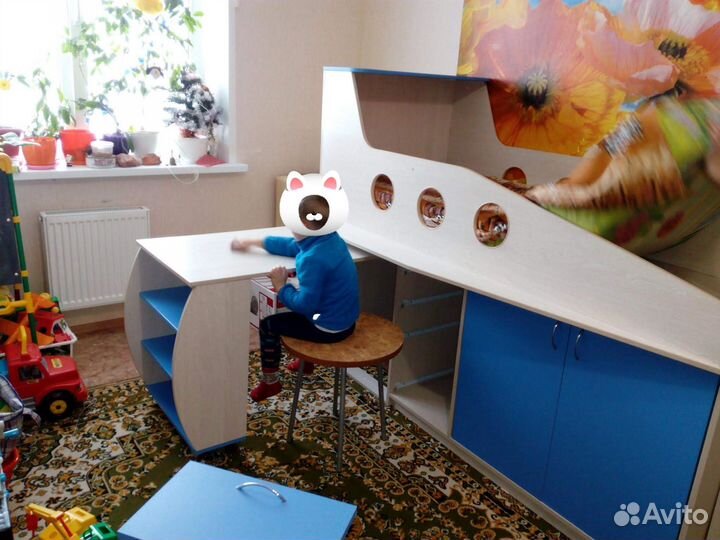 Детская кровать чердак 