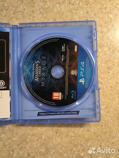Assassins creed mirage ps4 диск