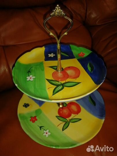 Тарелка-крутышка, Luminarc, этажерка