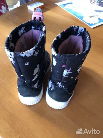 Демисезонные осенние сапоги детские