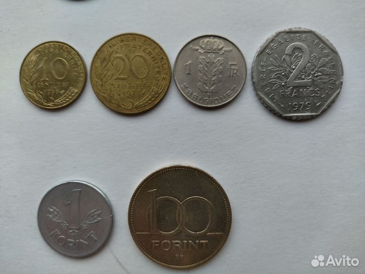 Монеты Европейских стран