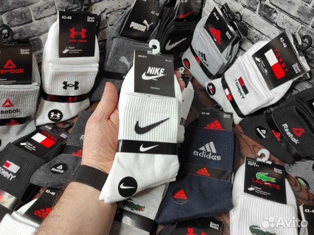 Носки Nike Adidas Puma Reebok качество
