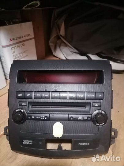 Магнитола и панель управления Mitsubishi outlander