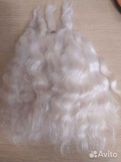 Волосы из козы для кукол