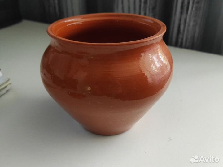 Горшок керамический для запекания в духовке 4шт