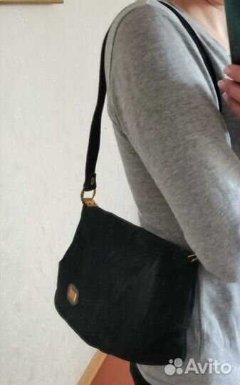 Сумка замшевая, СССР 60-70г