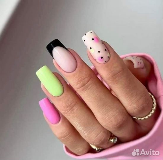 Маникюр с покрытием гель лак