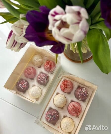 Шоколадные бомбочки с маршмеллоу