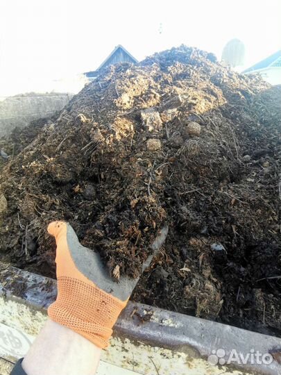Конский перегной навоз, чернозем, с доставкой
