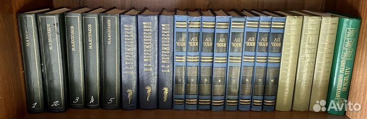 Книги Булгаков, Мережковский, Чехов и др