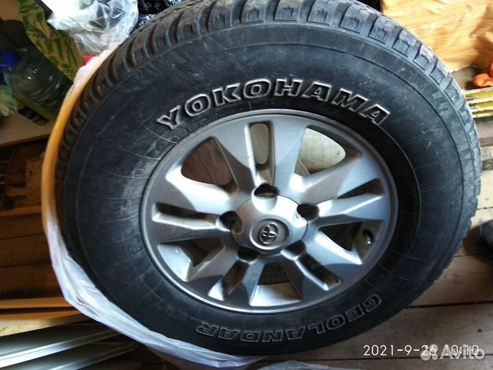 Продам колеса ланд крузер R17