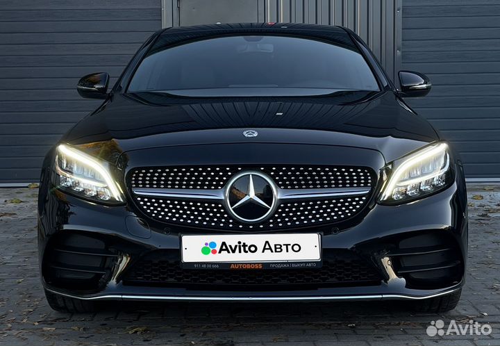 Mercedes-Benz C-класс 1.5 AT, 2018, 89 000 км