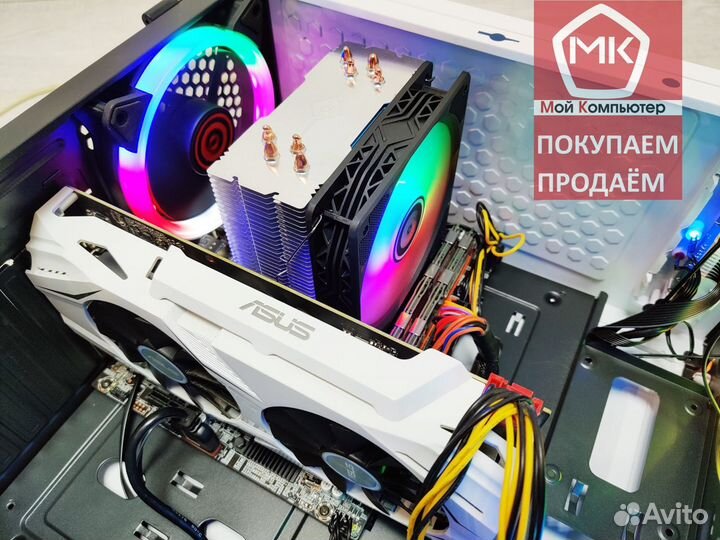 Игровой пк 12ядер/16GB/SSD+HDD/ GTX 1060 3GB