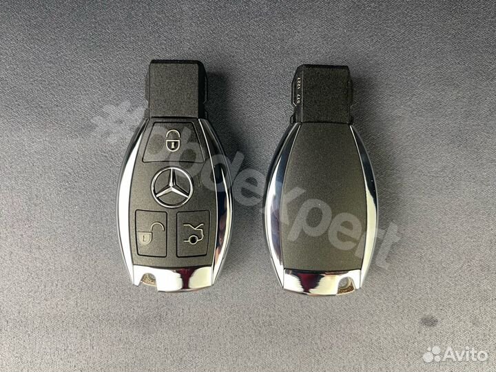 Ключ рыбка Mercedes BE + 1 токен vvdi