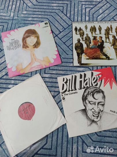 Виниловые пластинки Реймондс Паулс, Бил Хэйл и др