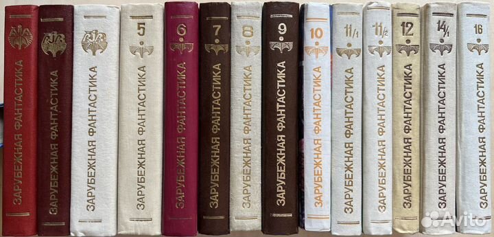 Фантастика серия книг 27 шт торг