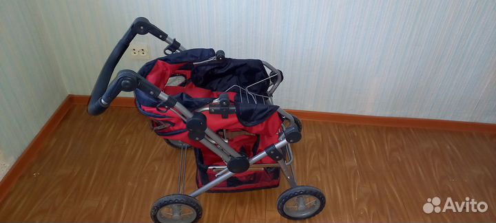Коляска для кукол большая