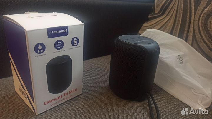 Портативная колонка bluetooth tronsmart t6 mini