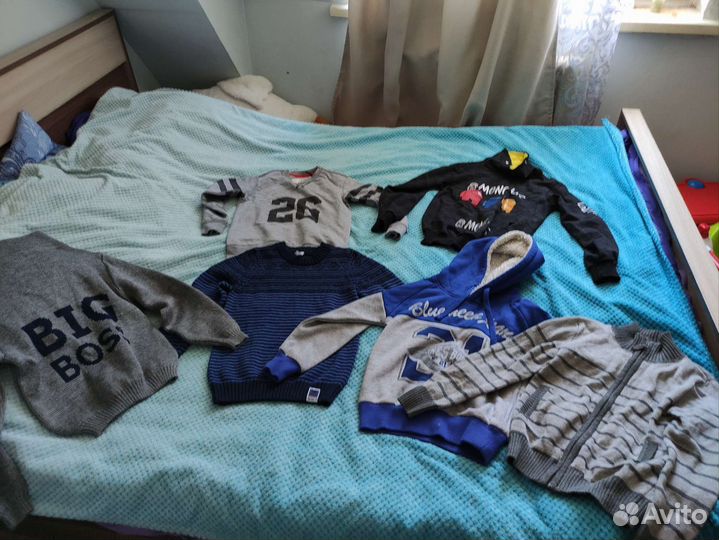 Вещи пакетом на мальчика рост 134 140