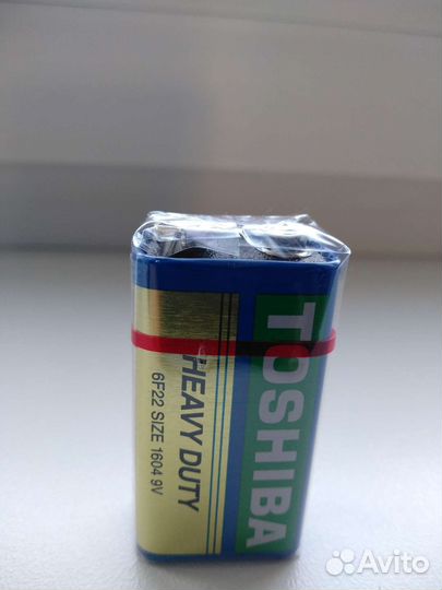 Батарейка Toshiba 6F22 крона