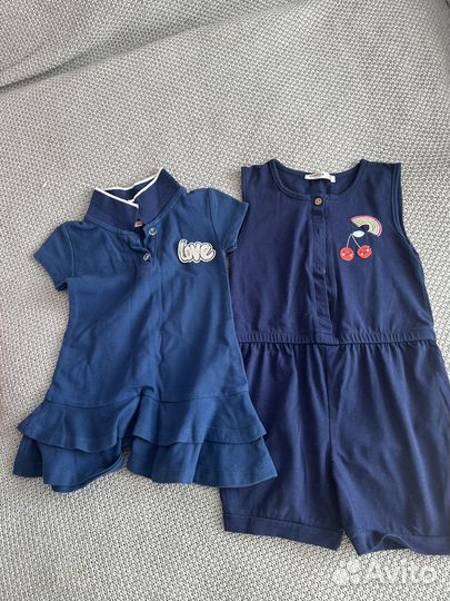 Детские вещи пакетом для девочек 104 110