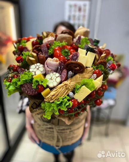 Вкусный мужской букет