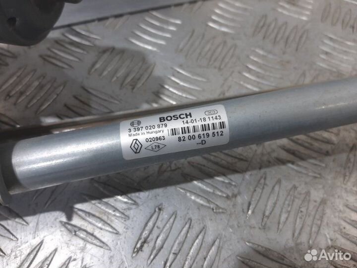 Трапеция стеклоочистителей Renault Duster HSA F4R