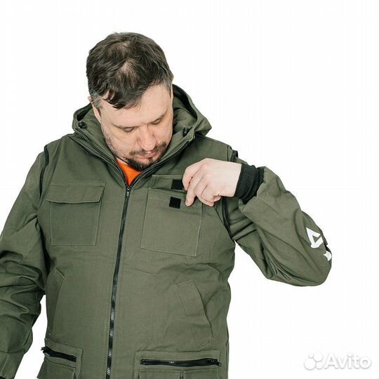 60874 Костюм Huntsman Тайга-3 палатка хаки