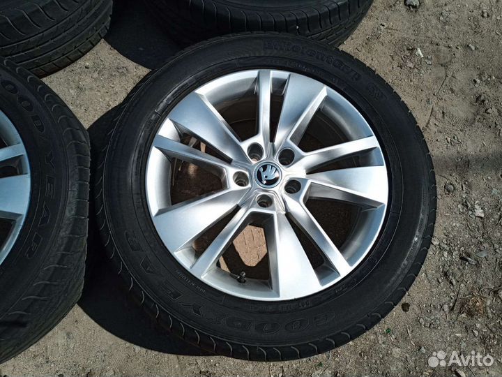 R18 Goodyear EfficientGrip 235/55, PCD 5x112 DIA 57.1