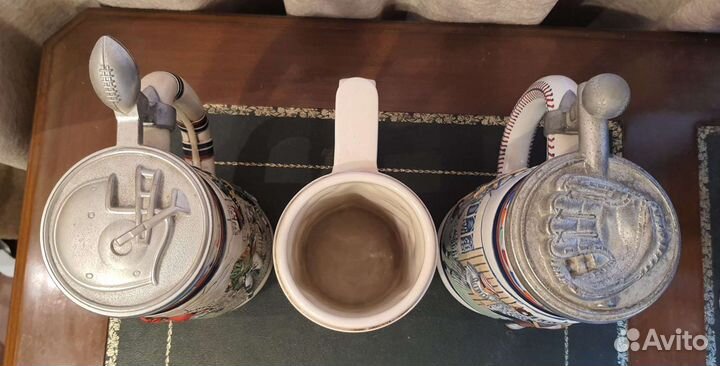 Редкие пивные коллекционные кружки, спорт, США