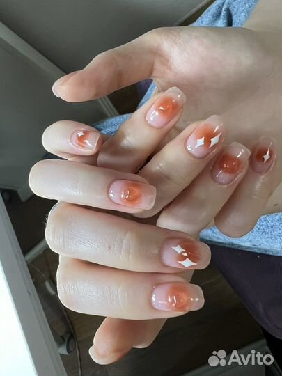 Маникюр/наращивание ногтей/корейские гель-лаки