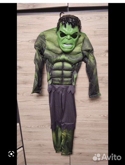 Карнавальный костюм Халк (с кулаками)