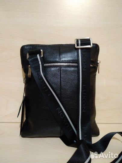 Сумка мужская кожаная luxon (новая)