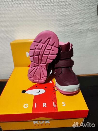 Ботинки демисезонные для девочки новые