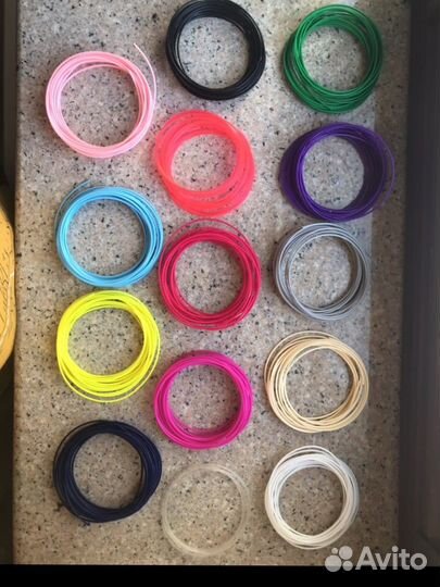 Пластик для 3d ручки