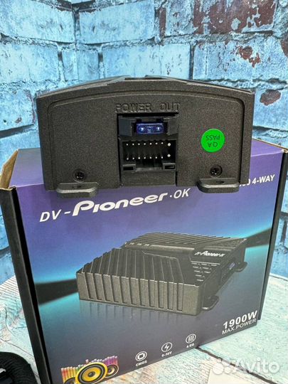 Усилитель для андроид магнитолы Pioneer DSP 1900w