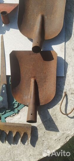 Лопаты, грабли, тяпки, пилки, ледорубы СССР