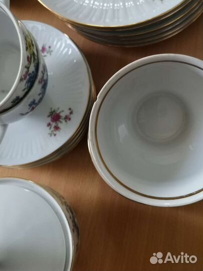 Чайно-кофейный сервиз Henneberg Porzellan 1777