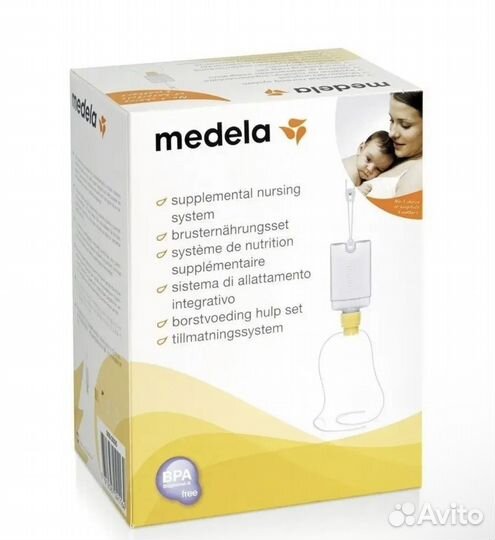 Дополнительная система для кормления medela sns