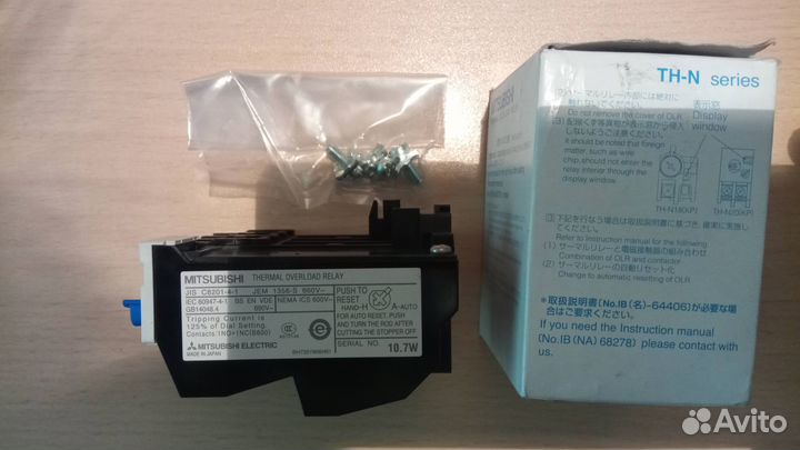 Реле тепловой защиты mitsubishi TH-N20