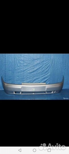 Бампер Ваз 2110 в цвет снежная королева 690