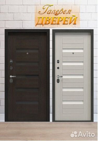 Металлическая дверь с терморазрывом