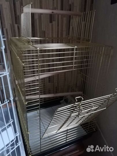 Клетка большая с открывающимся верхом